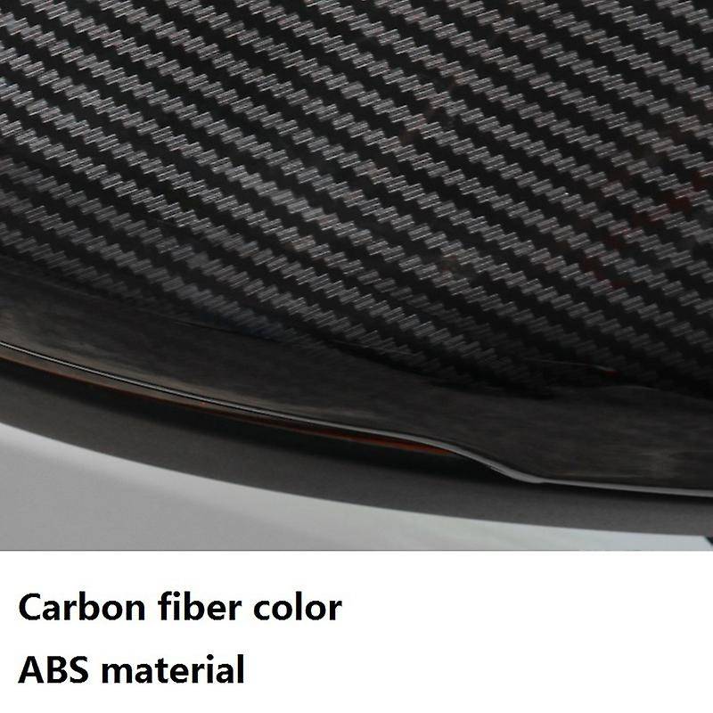 for MG 6 MG6 2017-2019 Carbon Fibre Car Horn Rearview Mirror Cover Side Mirror Cover Trim Decorative