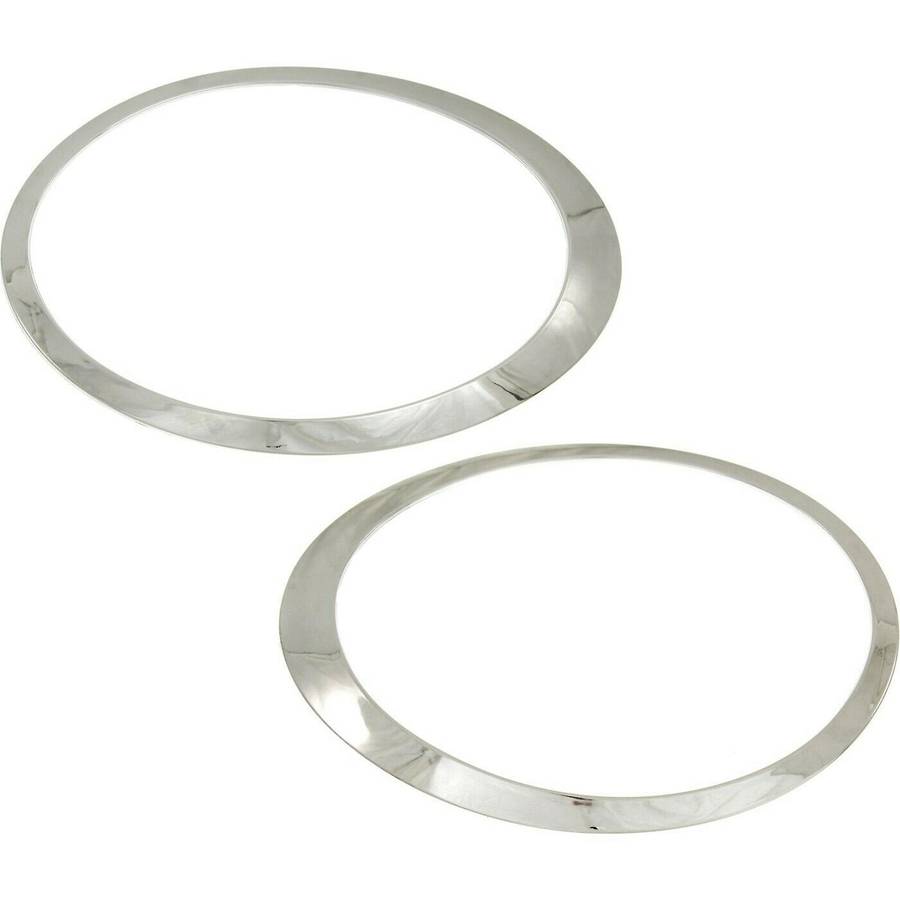 for Mini Cooper 2007-2015 R55 R56 R57 R58 R59 ABS Chrome Silver Headlight Trim Ring 51137149906