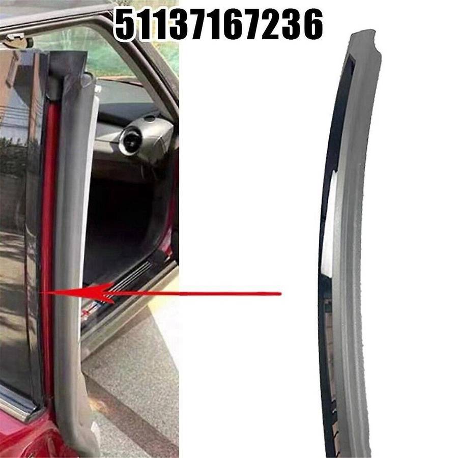for MINI R55 2008-2014 Car Rear Door B Pillar Cover Trim Enhanced Performance 51137167236