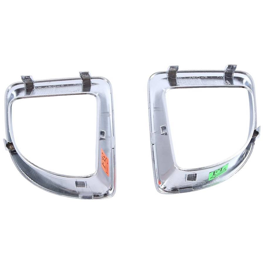 for Mini R55 R56 R57 R58 R59 JCW S Air Duct Frame Chrome 1 Pair Set 51117255119 51117255120
