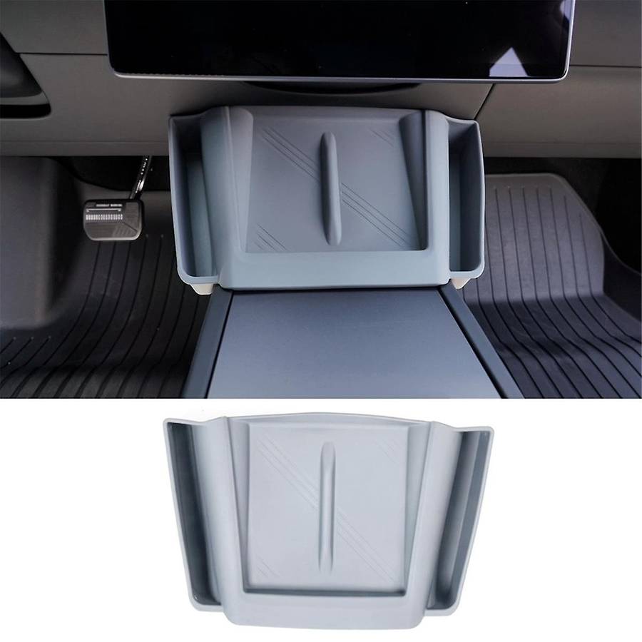 for Model 3 2024 Center Console Wireless Charging Silicone Pad Organizer Interior Accessories