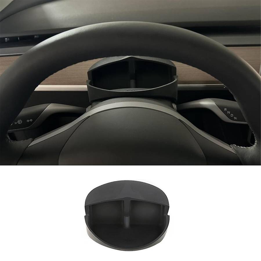 for Model Y Model 3 Car Steering Wheel Organizers Phone Holder Hud Display Mount Sunglasses Storage