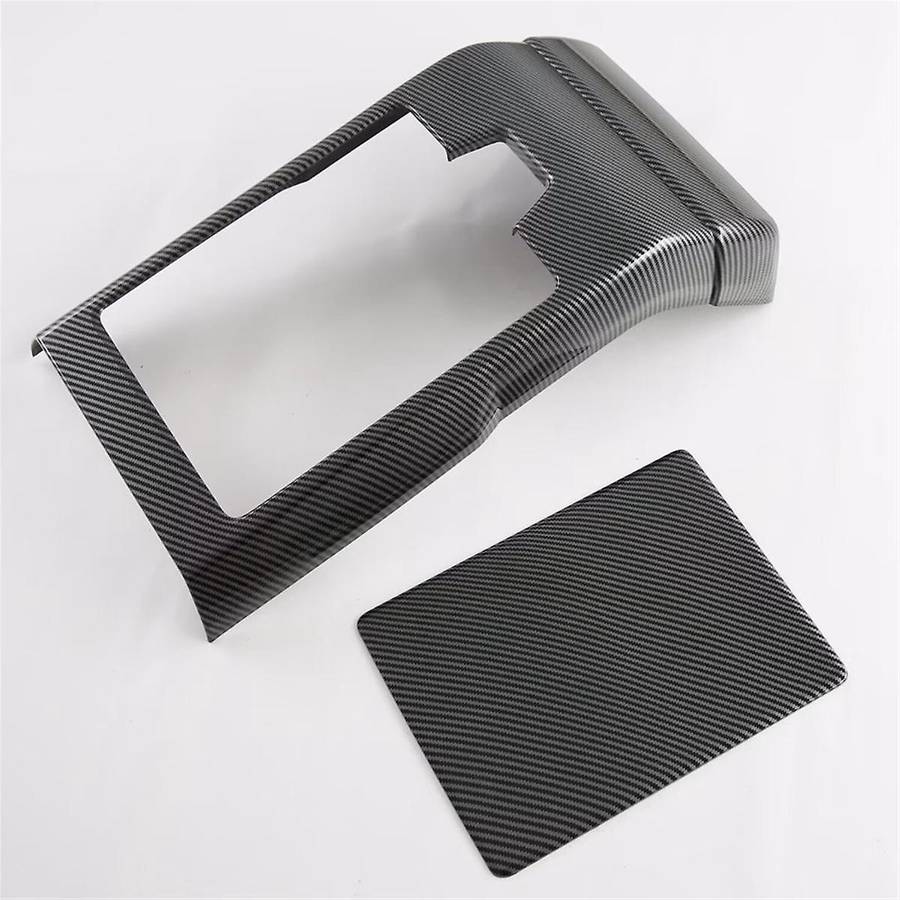 for MX5 2024 Carbon Fiber Car Rear Air Vent Frame Trim Anti-Kick Cover Accessories