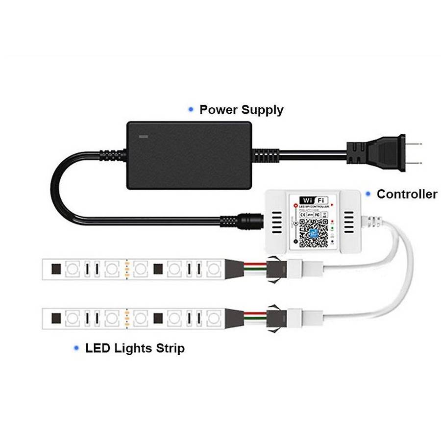 Dc5v-24v 28 Key Rf Controller Remote Control for Ws2811 Rgb Led Strip