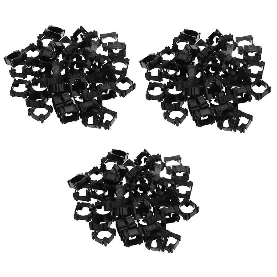 150pcs 18650 Battery Holder Plastic Bracket,for Diy Fixed Battery