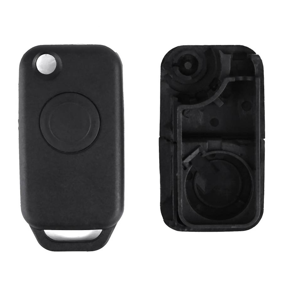 Coque Pliable 1 Bouton Pour Cle Telecommande Mercedes Benz Flip Key