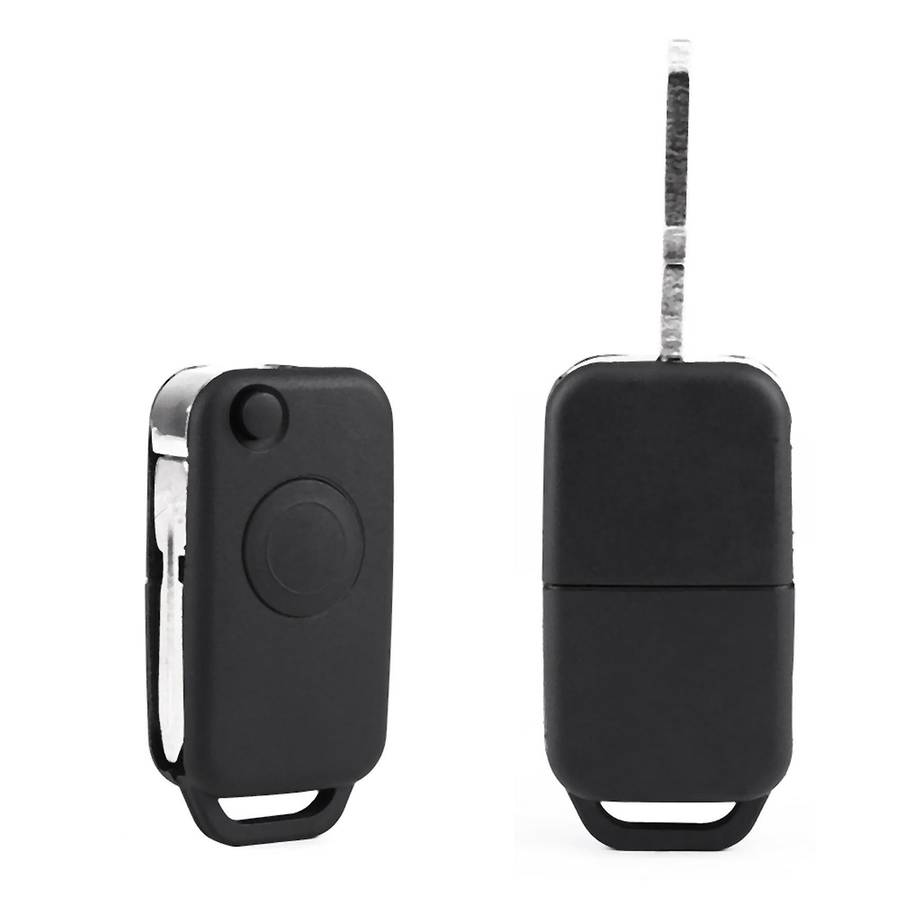 Coque Pliable 1 Bouton Pour Cle Telecommande Mercedes Benz Flip Key