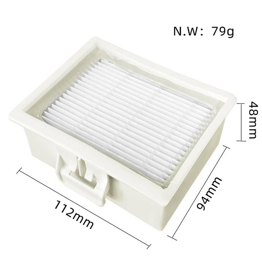 2pcs Vacuum Cleaner Part Dust Hepa Filter for Bosch Gl-40 Gl-10