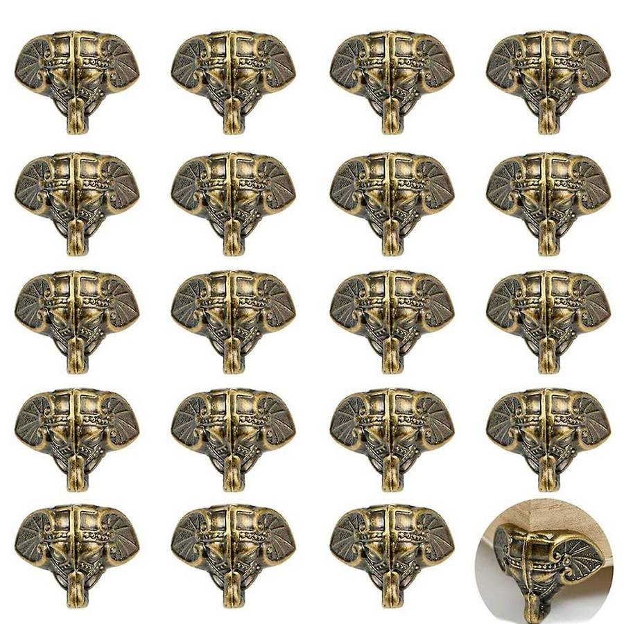 40pcs Retro Design Decorative Wood Case Legs,for Vintage Wooden Cases
