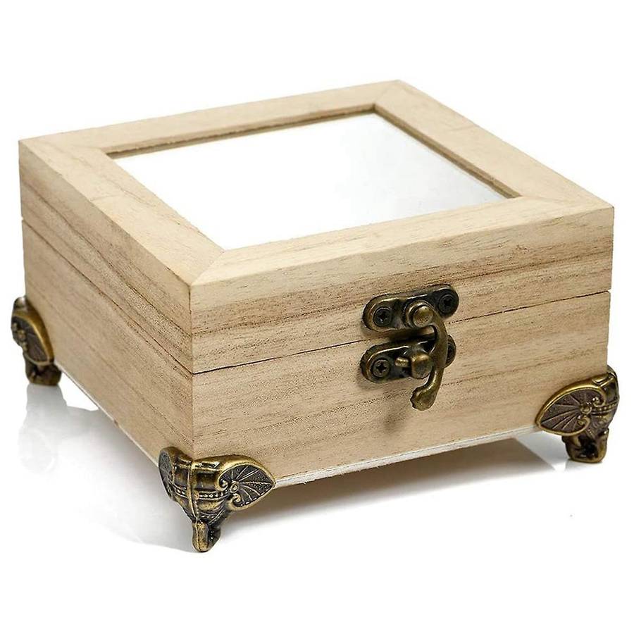 40pcs Retro Design Decorative Wood Case Legs,for Vintage Wooden Cases