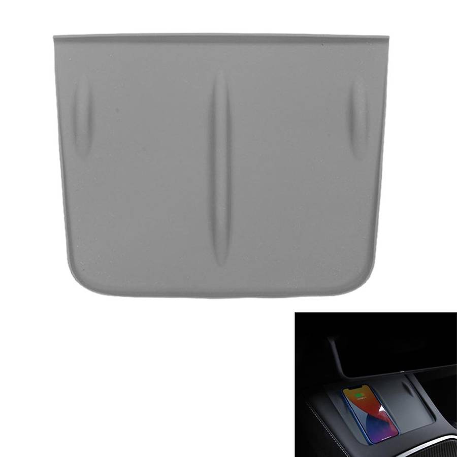 Car Gray Central Control Anti-slip Mat for Tesla Model 3/y 2021 2022