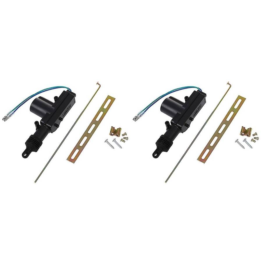 2x Universal Zv-stellmotor Fr Zentralverriegelung 12v Verschluss