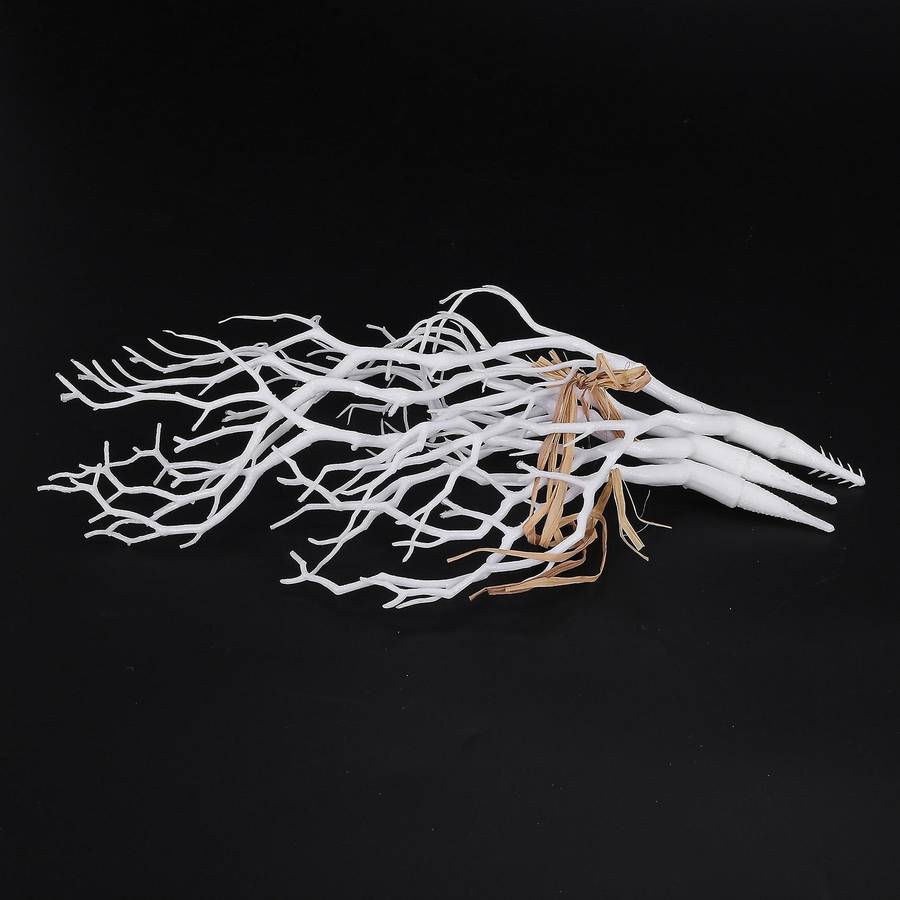 6 X Artificial White Dry Plant Tree Branch Wedding Party Decor