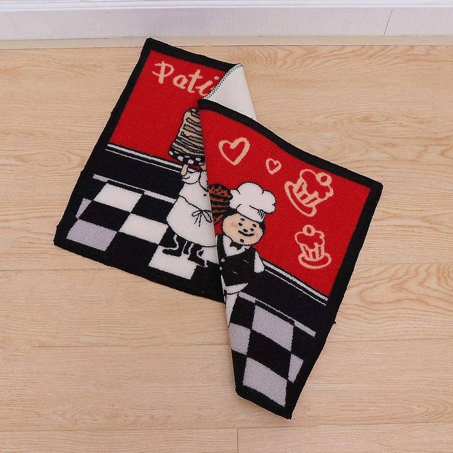 Kitchen Floor Mats Cartoon Floor Mats Absorbent Non-slip Floor Mats