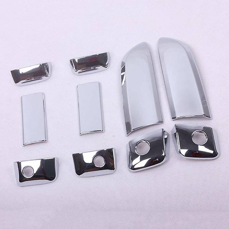 10 Car Abs Chrome Door Handle Bowl Panel for Toyota Hiace 2005-2015