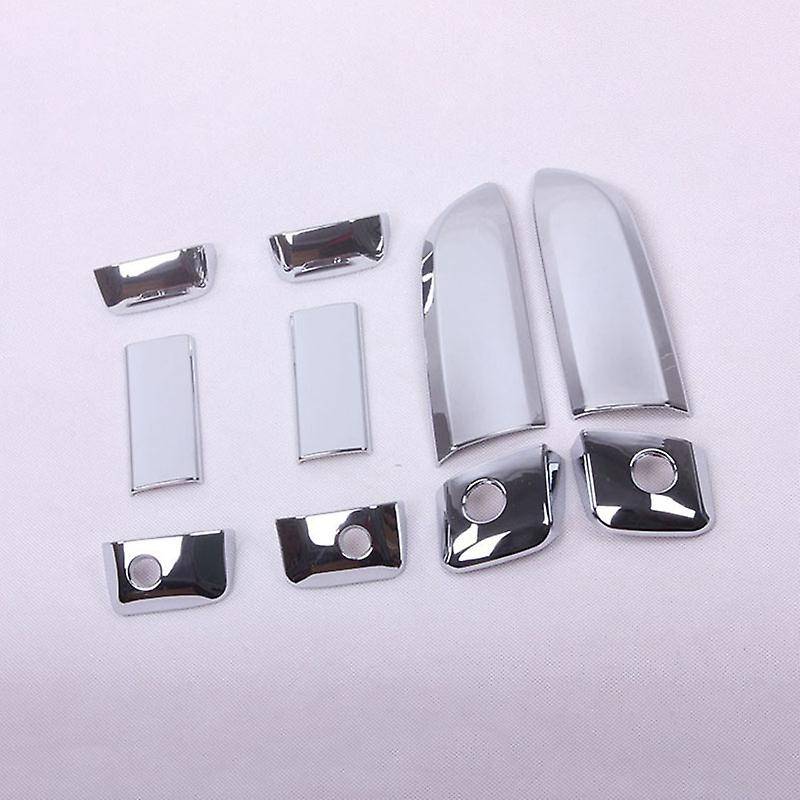 10 Car Abs Chrome Door Handle Bowl Panel for Toyota Hiace 2005-2015