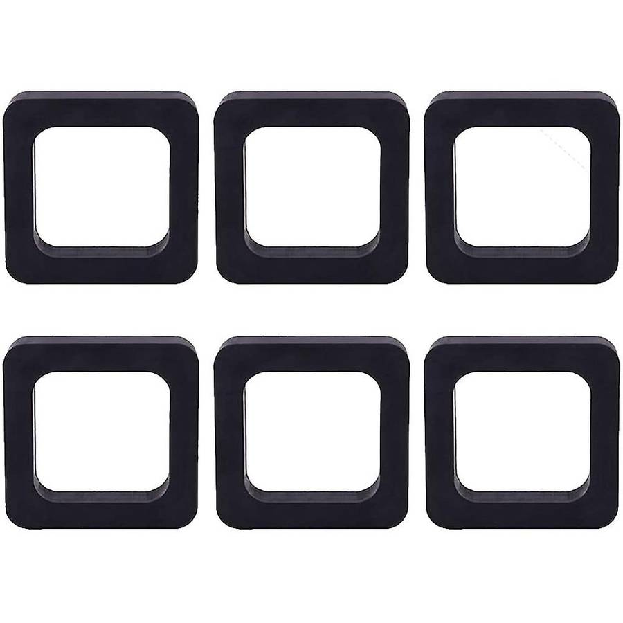 6pcs Hitch Receiver Muffler Pad 2 Inch for Adjustable Ball Mounts