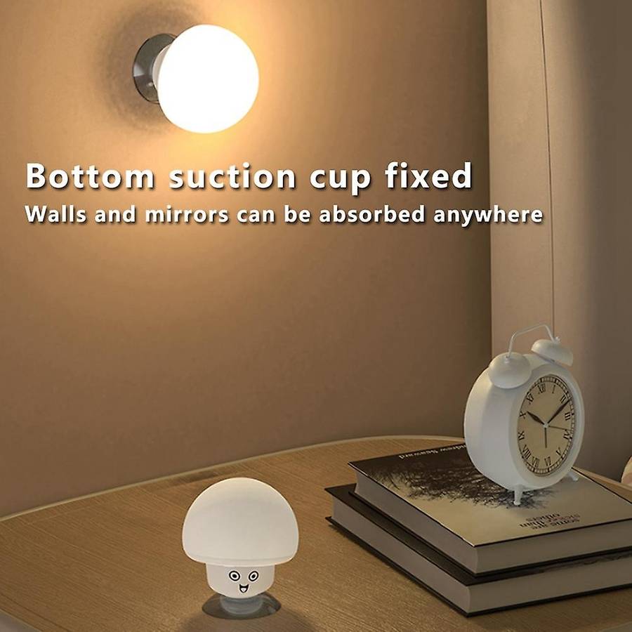 Led Night Light for Kids Room Mushroom Night Lamp for Desk Home Gift