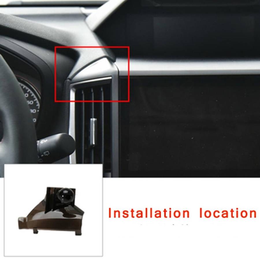 For Subaru Forester Outback 2018-2021 Dashboard Phone Holder,silver