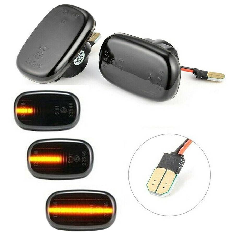 2pcs Led Side Signal Lights for Toyota Corolla Rav4 Prius Yaris Camry