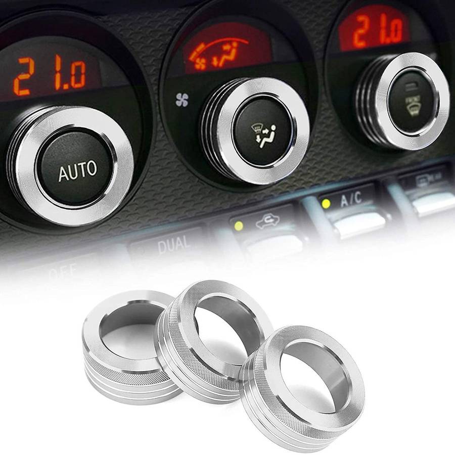 Car Air Conditioner Switch Knob Ring for Subaru Brz for Toyota 86