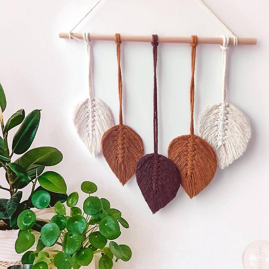 Leaf Wall Tapestry Wedding Bedroom Decor Boho Wall Dcor -a