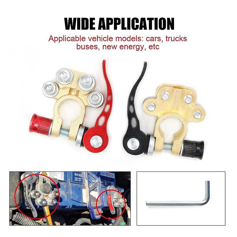 Car Battery Terminal Shut-off Connectors for Boat Race Utv Tractor