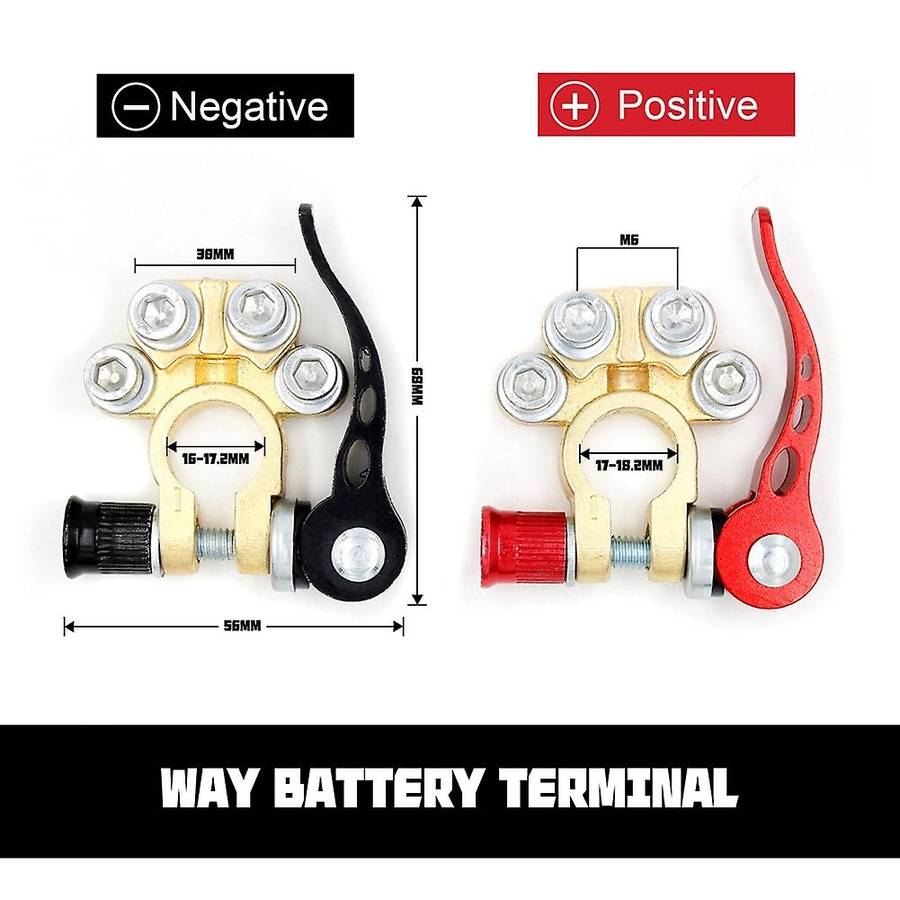 Car Battery Terminal Shut-off Connectors for Boat Race Utv Tractor