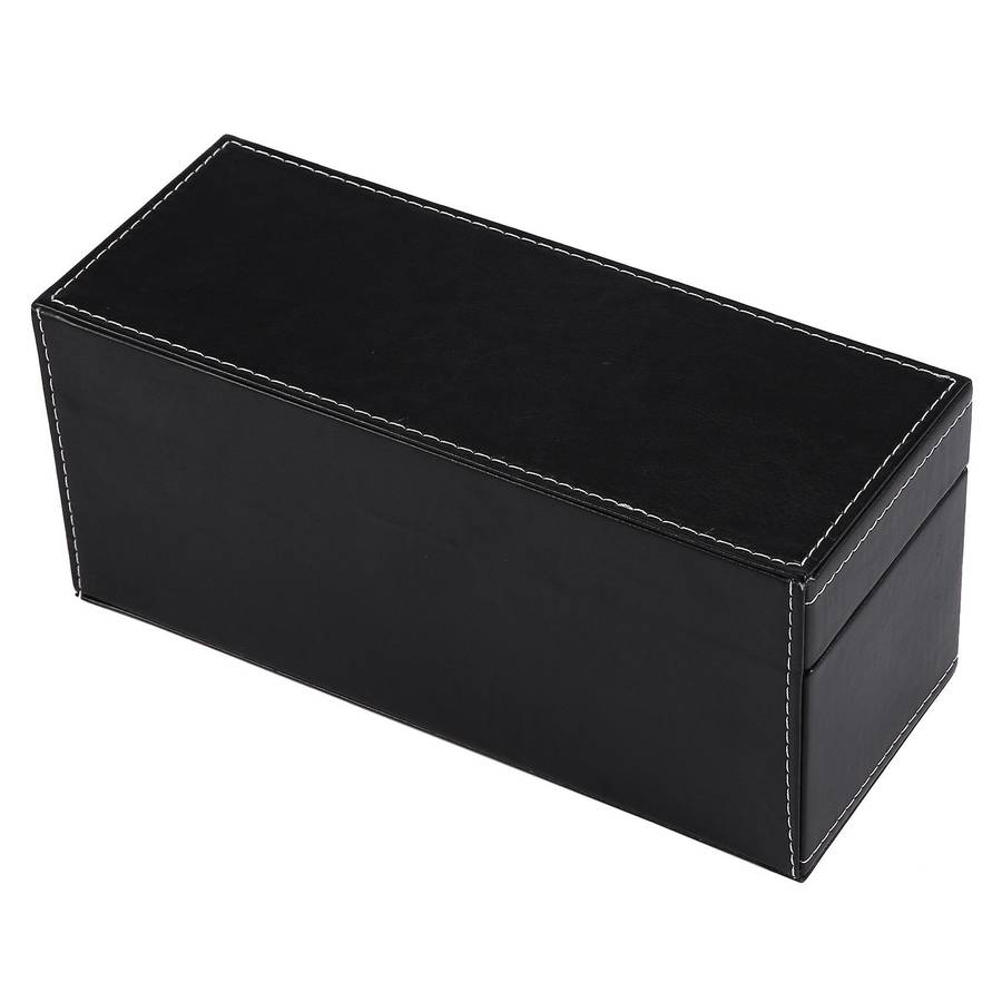 Storage Box Coin Slab Jewelry Pu Compound Plywood Style Bundle Coins