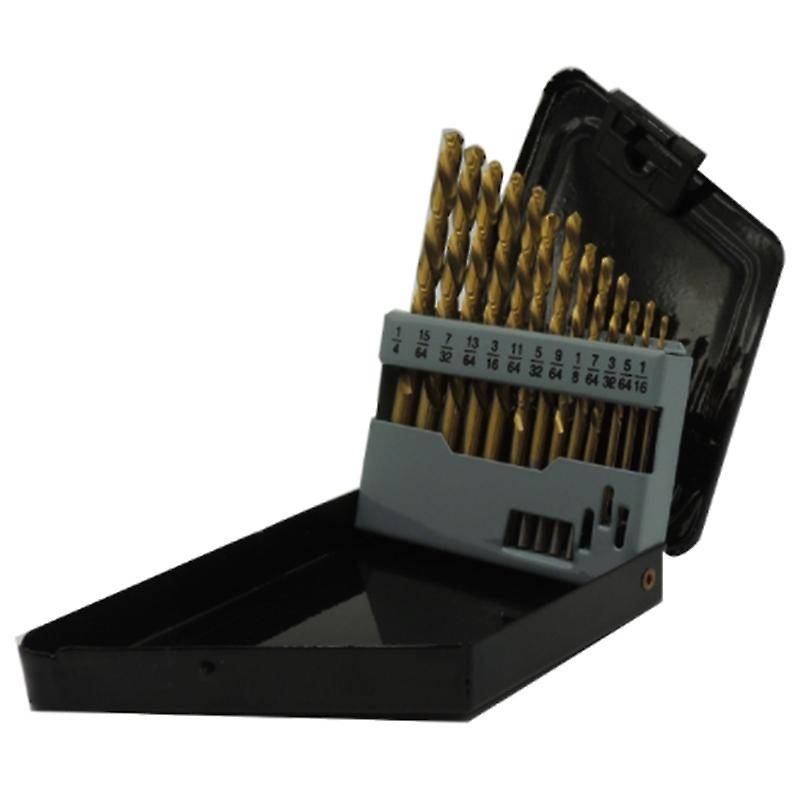 13pcs Left Handed Drill Bit Set Drill Bits for Metal Power Tools