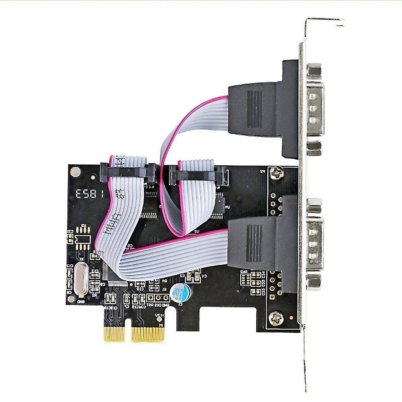 Pci-e Serial Card Desktop Computer Pcie to Com Rs232 Expansion Card