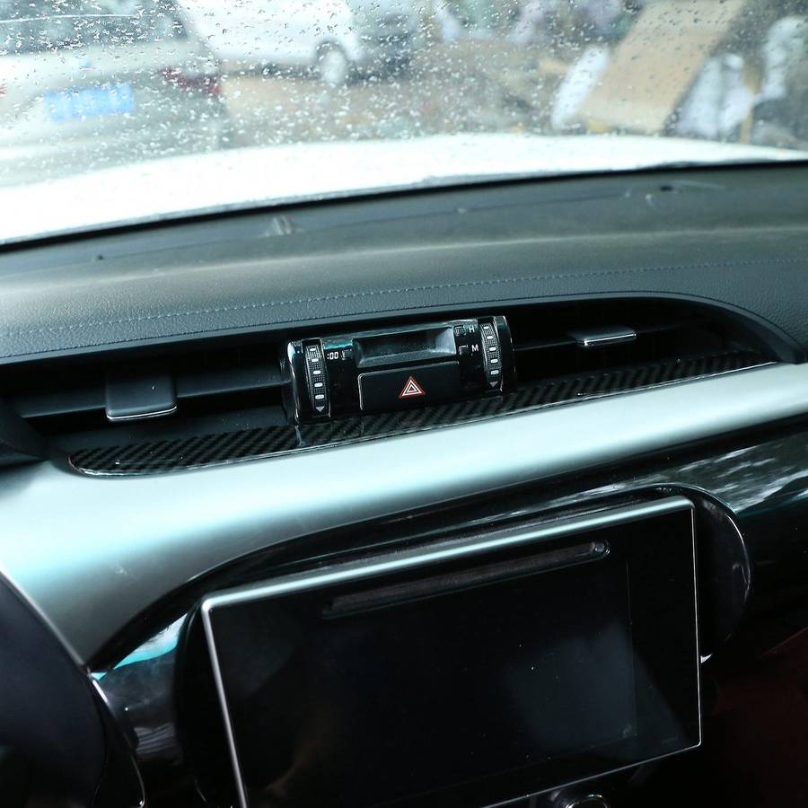For Toyota Hilux 2015-2021 Car Center Air Outlet Cover Trim