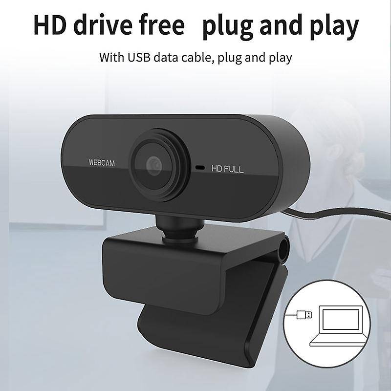 Pc01 Usb Full Hd 1080p Video Camera Auto Focusing with Microphone