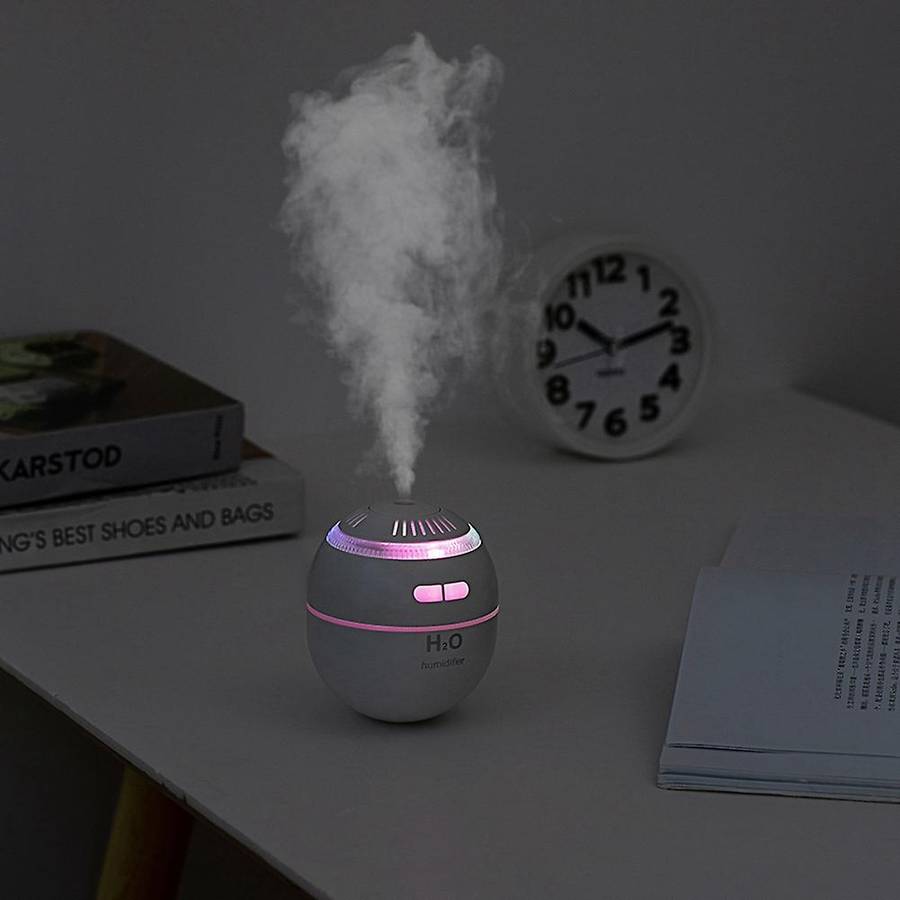 120ml Space Ball Marquee Cup Usb Humidifier with Led Light ,white