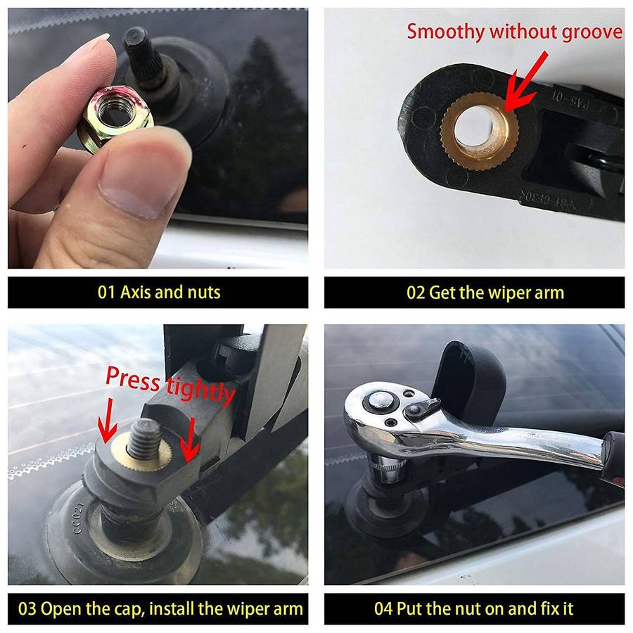 Rear Windshield Wiper Kits Set Arm Blade 98811b8000 for Hyundai