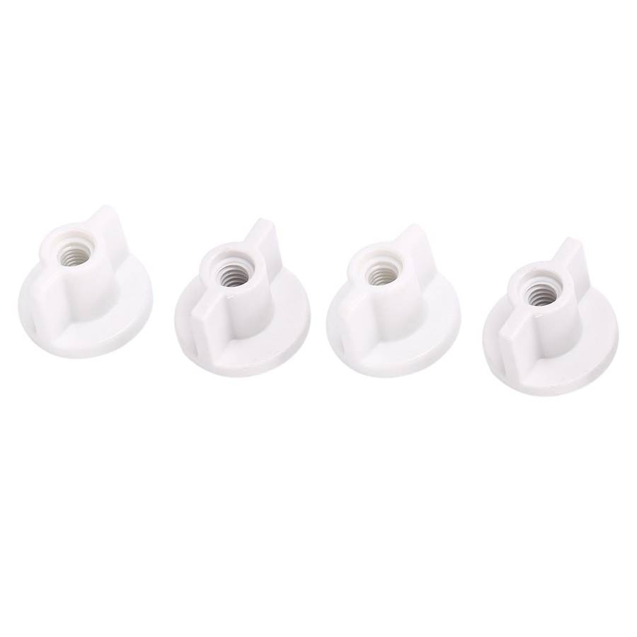 1/4 Inch Screws Toilet Seat Hinges Kit Stainless Steel Nuts Hardware