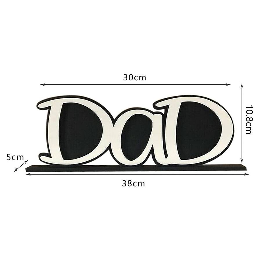 Father's Day Dad Picture Frame,dad Gifts From Daughter, -black