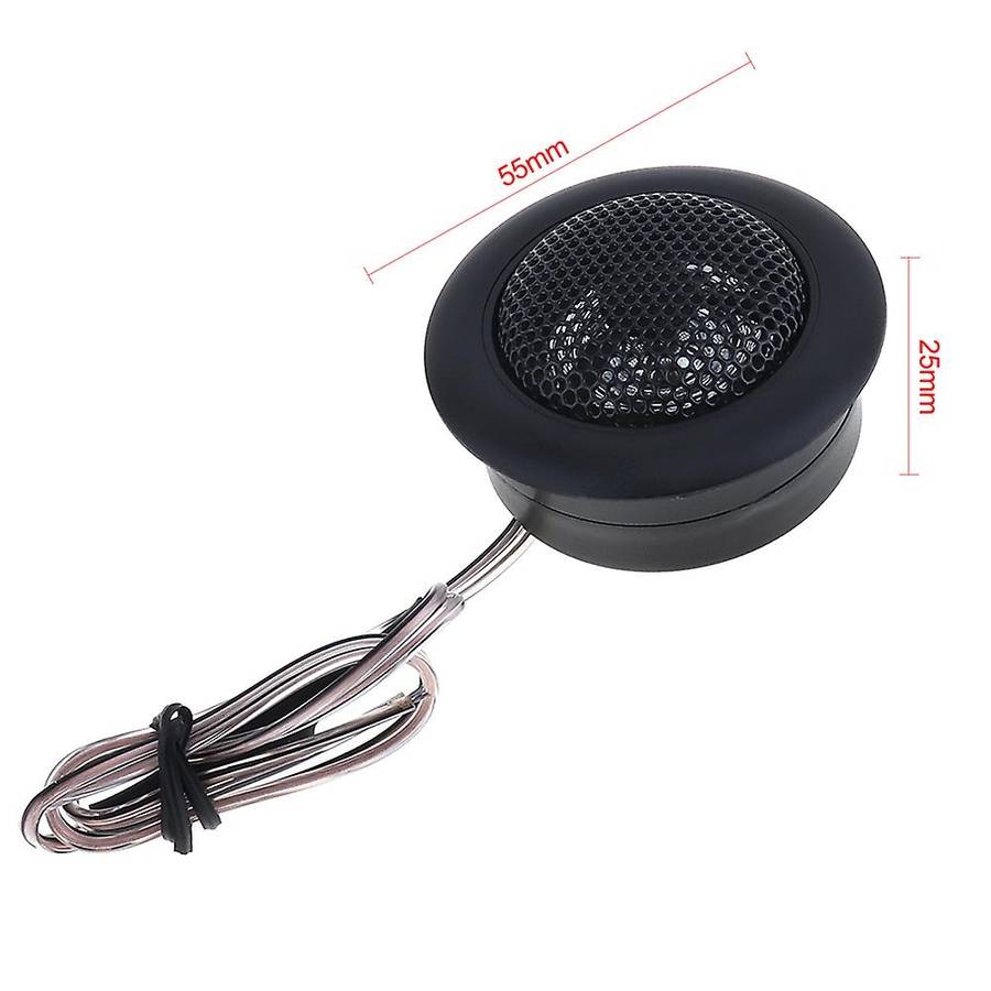 2pcs Black 800w Yh-120 Car Horn Car Stereo Treble Speaker for Cars