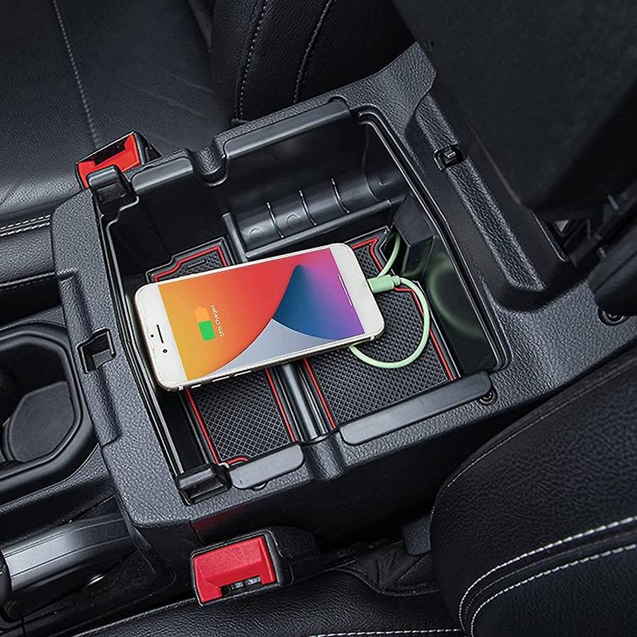 Center Console Organizer Tray for Jeep Wrangler Jl Jlu 2018-2022