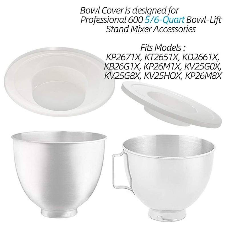 Mixers Bowl Covers for Kitchenaid 5/6 Quart Bowl Fermentation Lid
