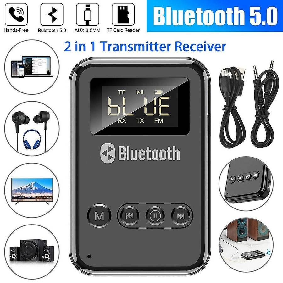 Usb Bluetooth 5.0 Transmitter Receiver Adapter for Pc Tv Headphone