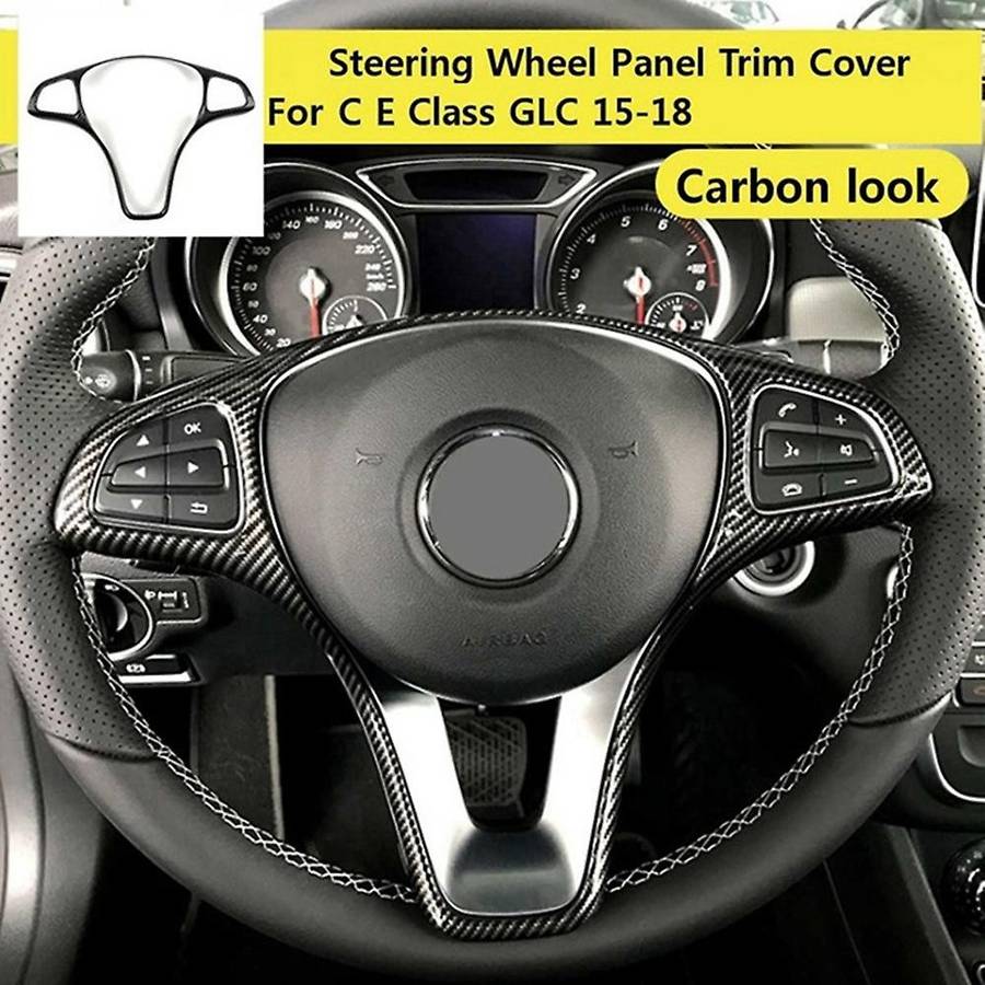 Steering Wheel Panel Cover Trim for Mercedes Benz W213 W205 X253