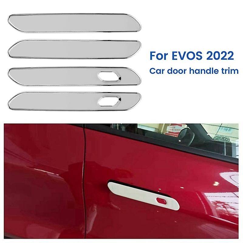 Car Side Door Handle Covers Trims Outer Handle for Ford Evos 2022