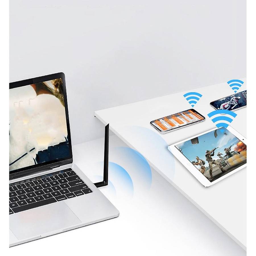 Wifi Adapter Wireless Usb 1200mbps Wi-fi Network Card 802.11n/g/a/ac