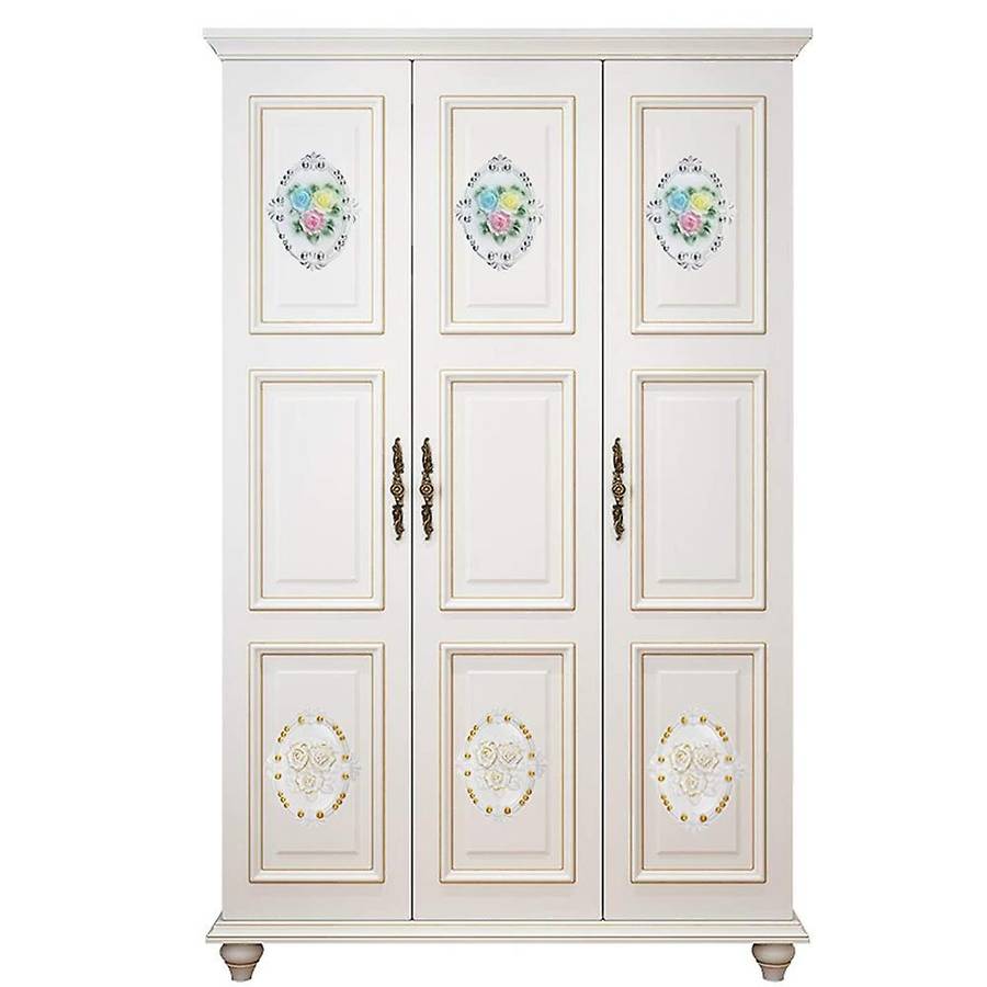 2pcs Wood Carved Applique Frame Onlay Unpainted Furniture Decoration