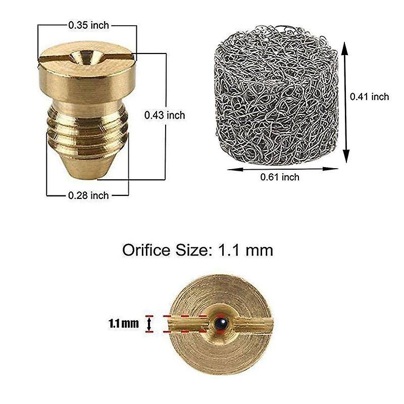 12x Foam Cannon Orifice Tips Nozzle for Snow Foam Lance 3000 Psi
