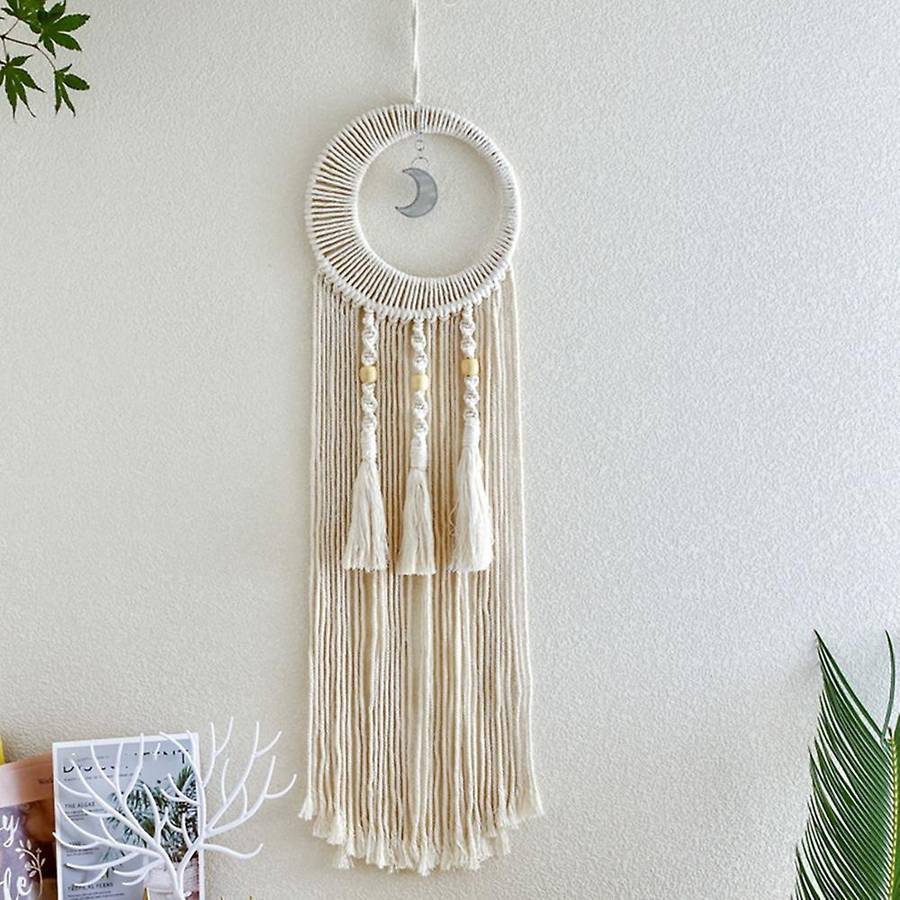 Boho Macrame Dream Catcher Wall Decor Handmade Bohemian Home Decor