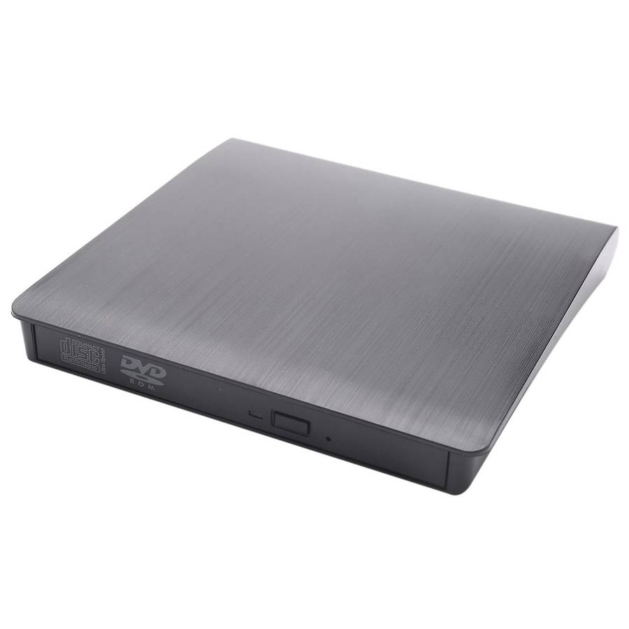 External Cd Dvd Drive with Case Usb 3.0 for Macbook Air Pro Laptop Pc