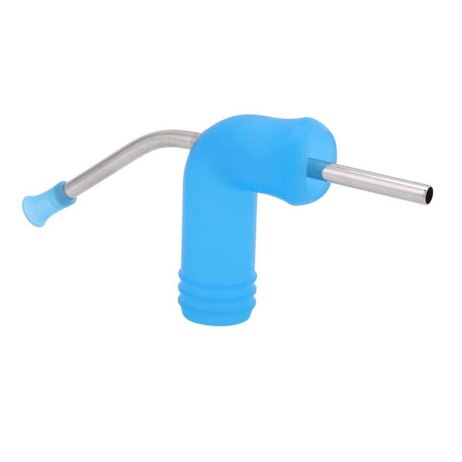 Beer Snorkel, Double Beer Snorkel, Beer Dispenser Blue