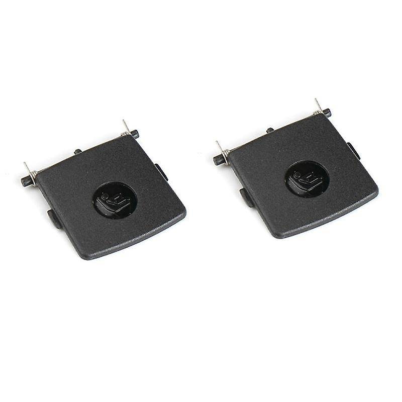 2x Rear Child Seat Safe Anchor Isofix Cover for -bmw Black